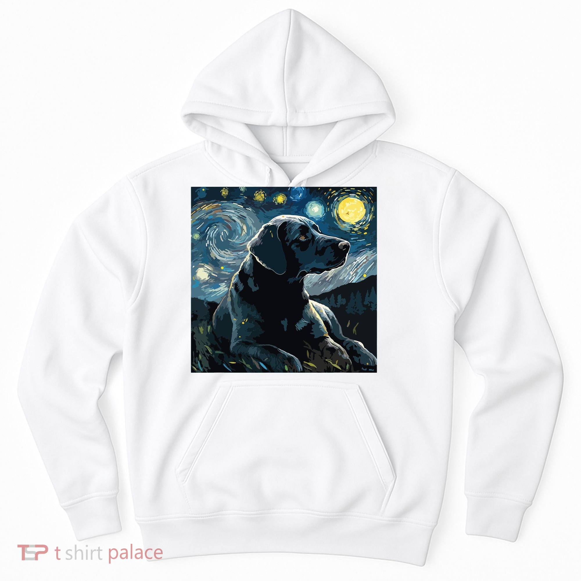 Cute Black Lab Black Labrador Retriever Puppy Dog Mom Animal Hoodie