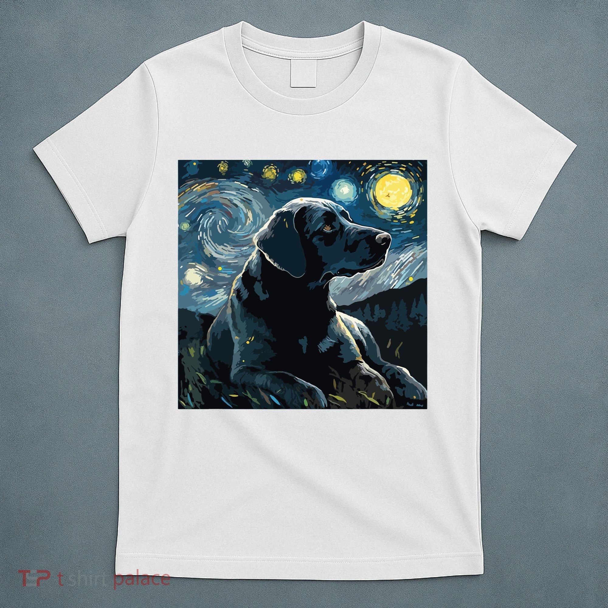 Cute Black Lab Black Labrador Retriever Puppy Dog Mom Animal T-Shirt