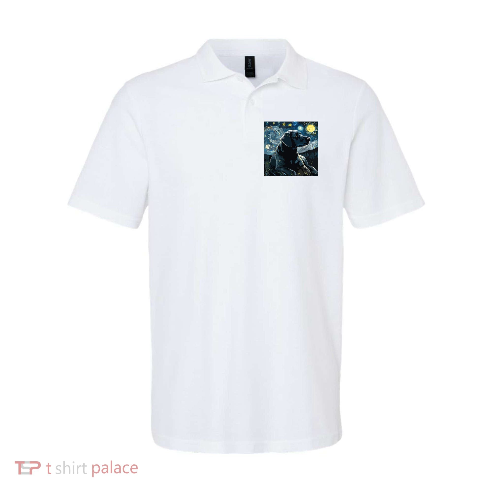 Cute Black Lab Black Labrador Retriever Puppy Dog Mom Animal Polo