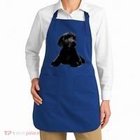 Cute Black Lab Puppy Dog Animal Lover Gift Apron thumb 2