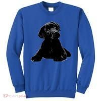 Cute Black Lab Puppy Dog Animal Lover Gift Sweatshirt thumb 0