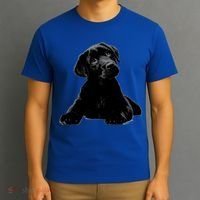 Cute Black Lab Puppy Dog Animal Lover Gift T-Shirt thumb 3