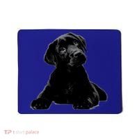Cute Black Lab Puppy Dog Animal Lover Gift Mousepad thumb 0