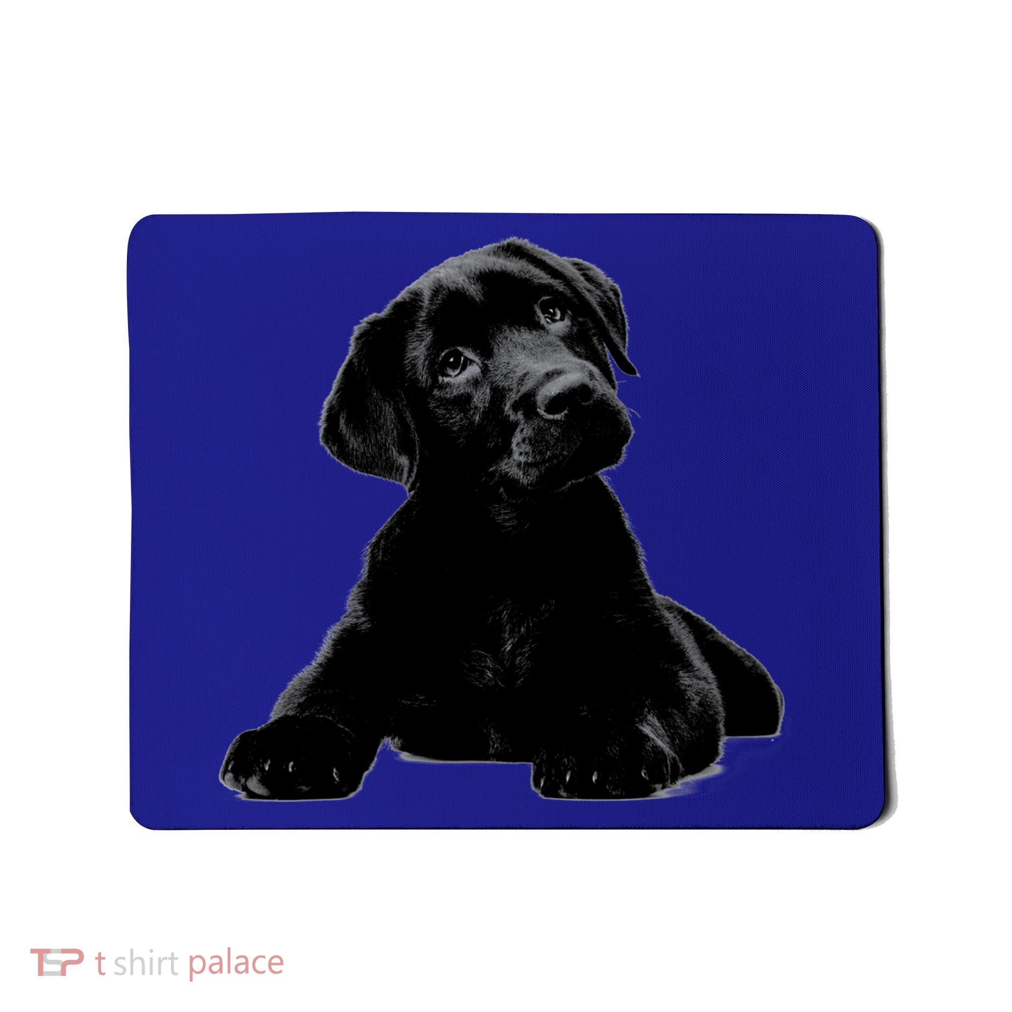 Cute Black Lab Puppy Dog Animal Lover Gift Mousepad