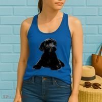 Cute Black Lab Puppy Dog Animal Lover Gift Women's Tank Top thumb 2