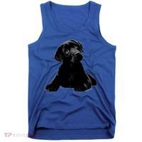 Cute Black Lab Puppy Dog Animal Lover Gift Tank Top thumb 0