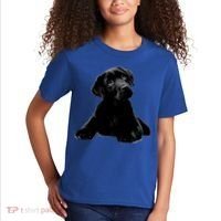 Cute Black Lab Puppy Dog Animal Lover Gift Kids T-Shirt thumb 2