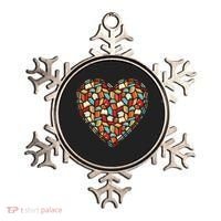 Cute Book Lover Reading Fan Heart Ornament thumb 0