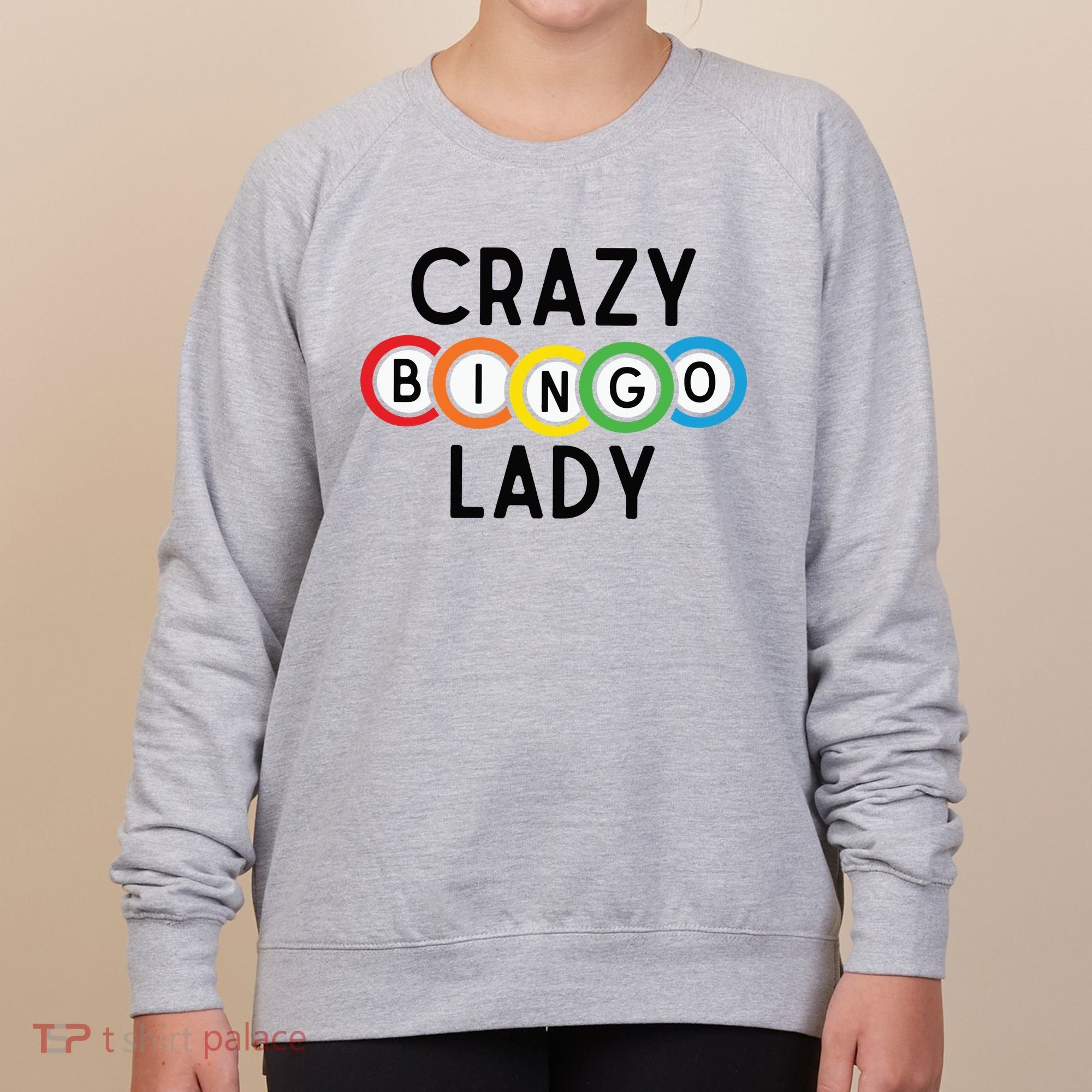 Crazy Bingo Lady Women's Sweatshirt
