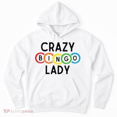 Crazy Bingo Lady Hoodie