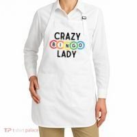 Crazy Bingo Lady Apron thumb 2