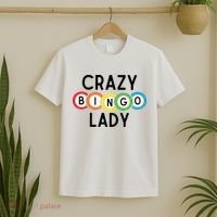 Crazy Bingo Lady T-Shirt thumb 2