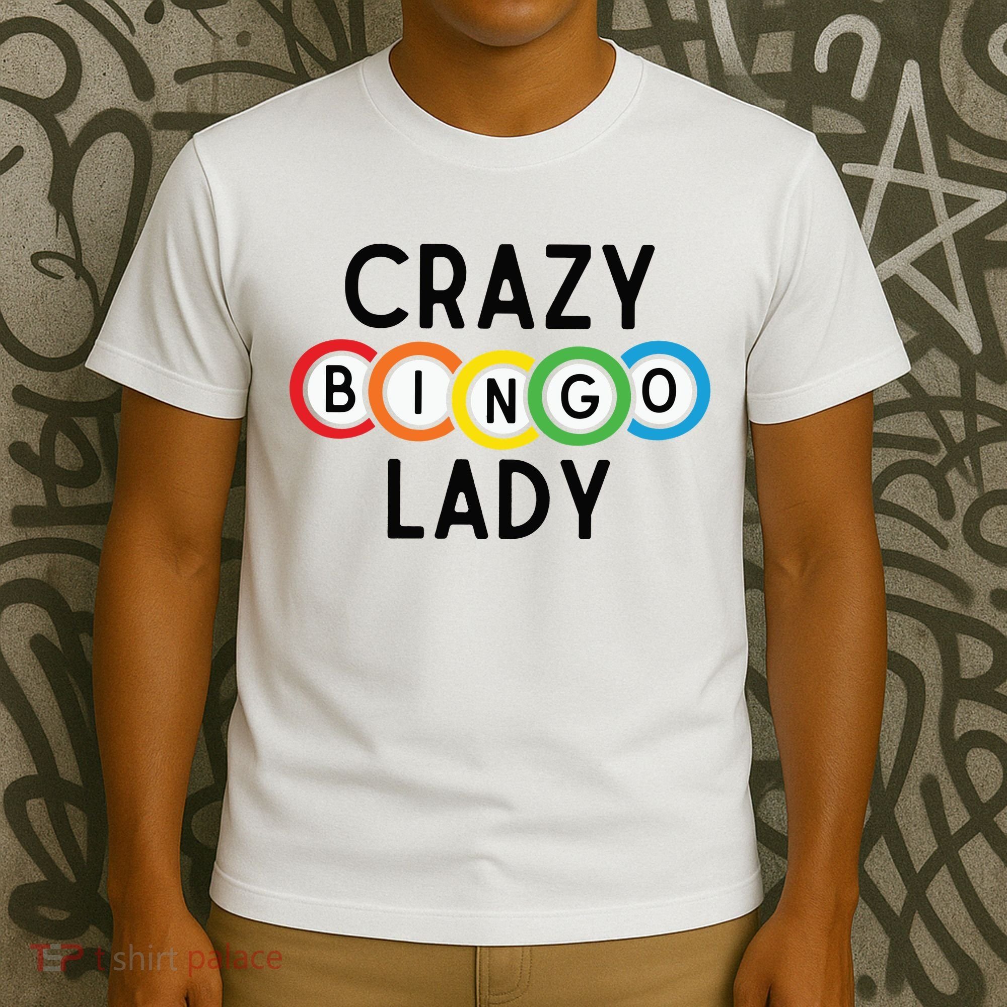 Crazy Bingo Lady T-Shirt
