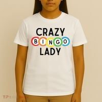 Crazy Bingo Lady T-Shirt thumb 4