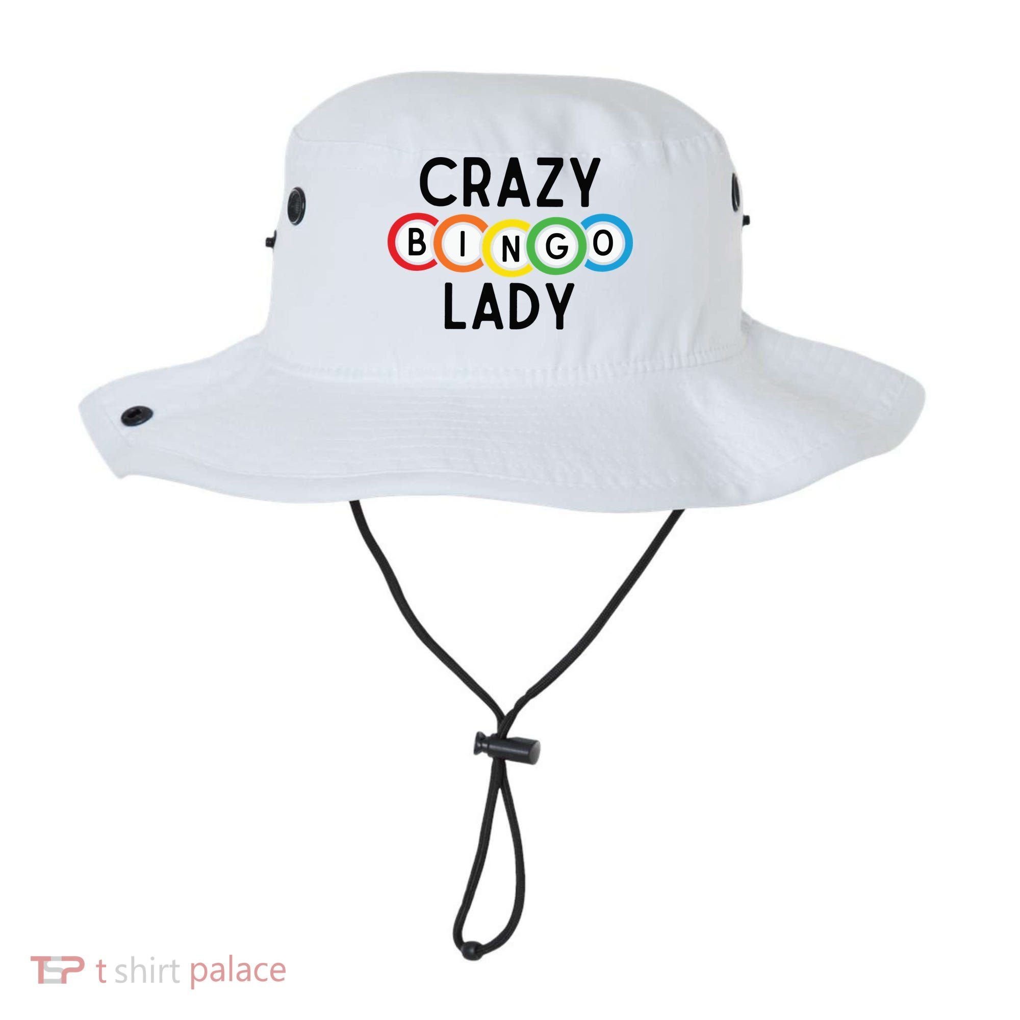 Crazy Bingo Lady Bucket Hat
