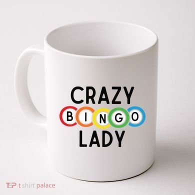 Crazy Bingo Lady Coffee Mug