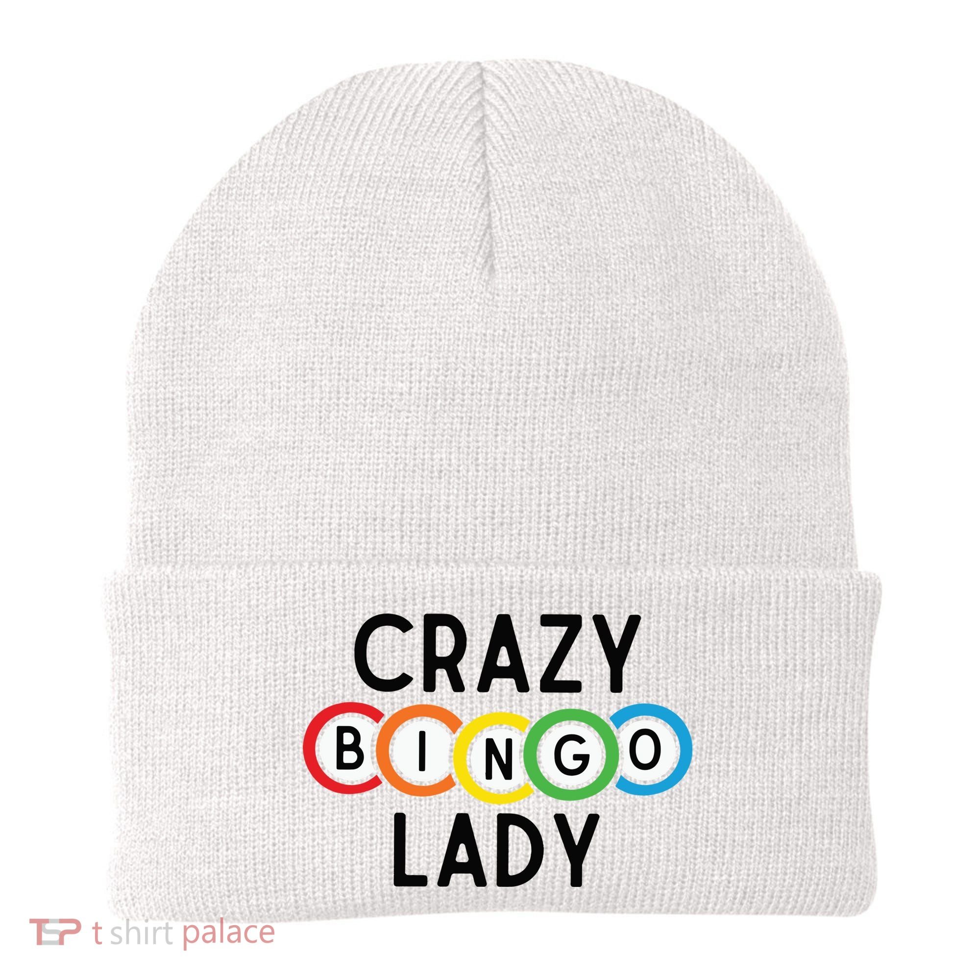 Crazy Bingo Lady Beanie