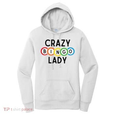 Crazy Bingo Lady Women's Hoodie