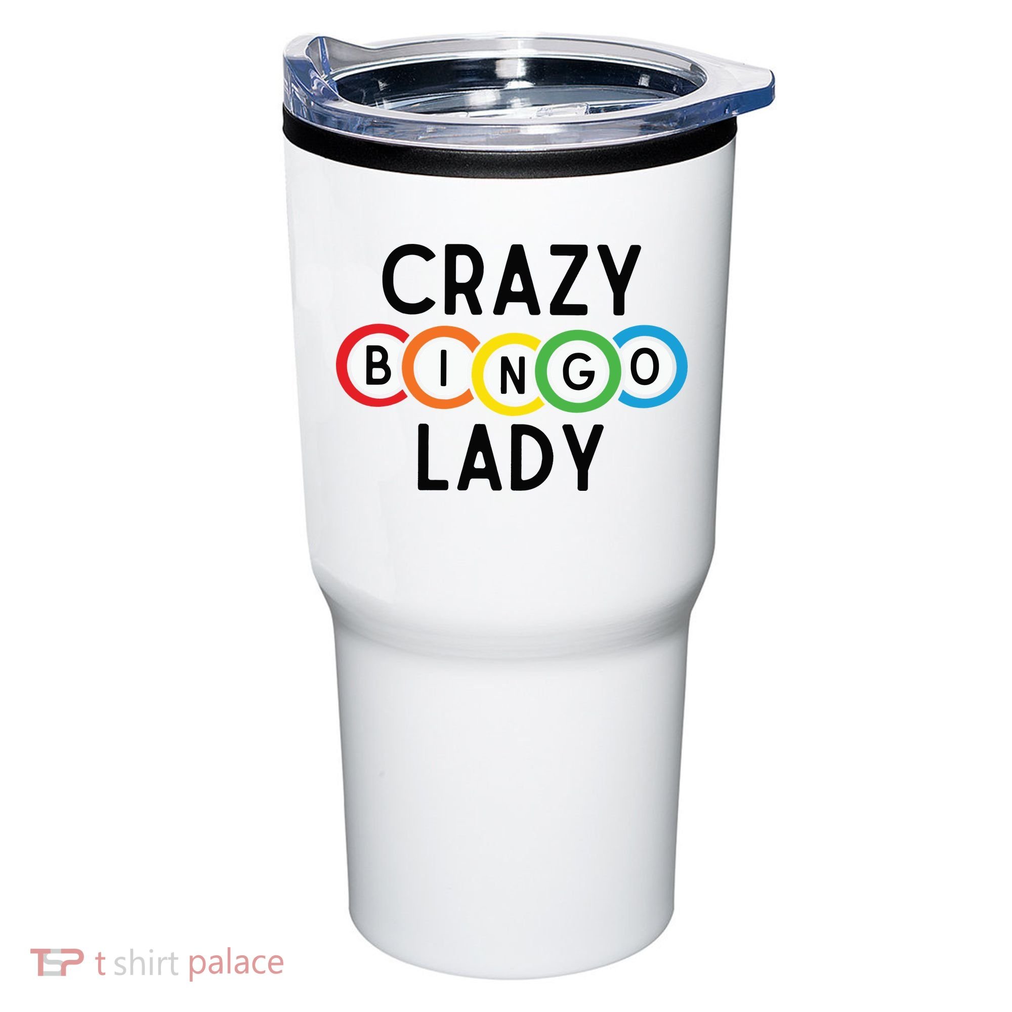 Crazy Bingo Lady Tumbler