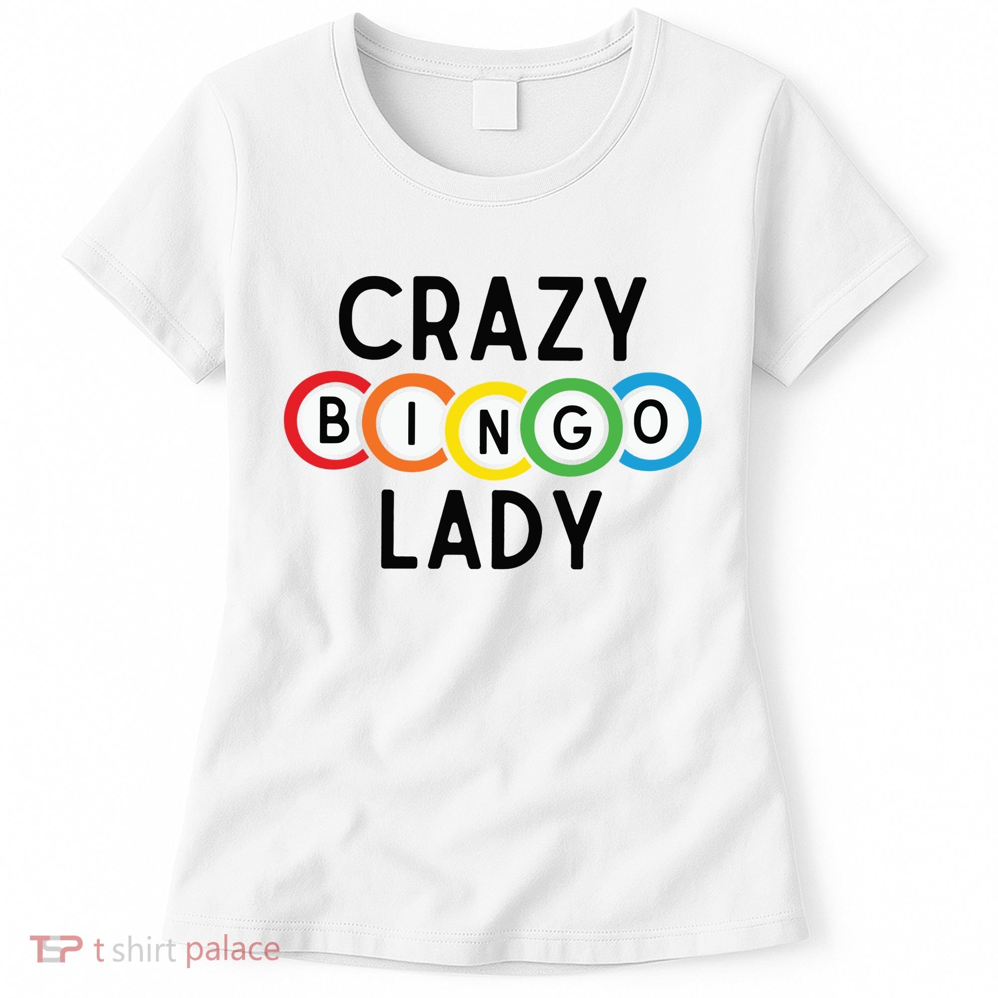 Crazy Bingo Lady Women's T-Shirt