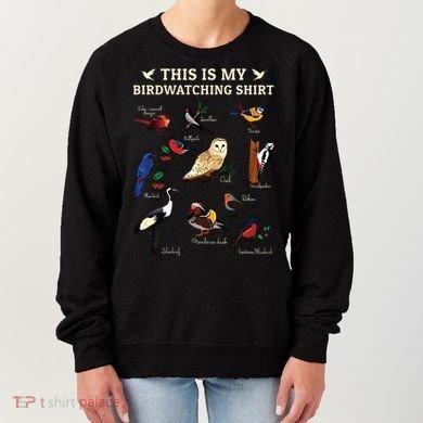 Cool Bird Lover Birdwatching Present Birdwatcher Birder Gift Women's Sweatshirt