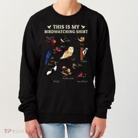 Cool Bird Lover Birdwatching Present Birdwatcher Birder Gift Women's Sweatshirt thumb 0