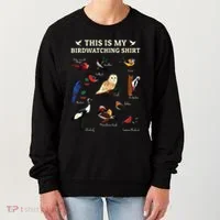 Cool Bird Lover Birdwatching Present Birdwatcher Birder Gift Women's Sweatshirt thumb 0
