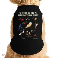 Cool Bird Lover Birdwatching Present Birdwatcher Birder Gift Doggie Tank thumb 0