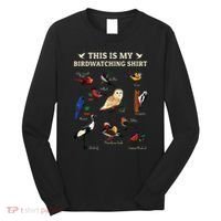 Cool Bird Lover Birdwatching Present Birdwatcher Birder Gift Long Sleeve Shirt thumb 0