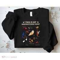 Cool Bird Lover Birdwatching Present Birdwatcher Birder Gift Sweatshirt thumb 2