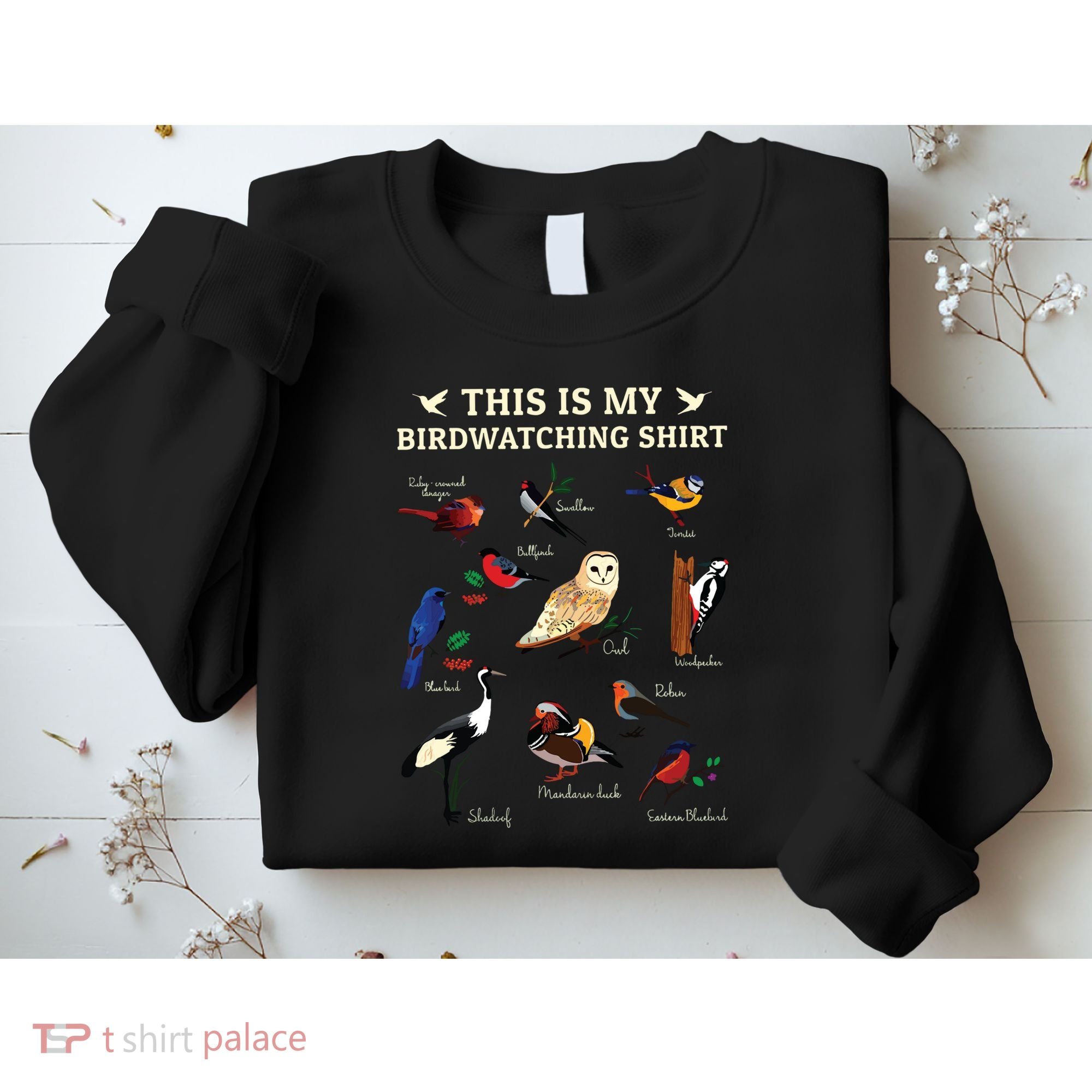 Cool Bird Lover Birdwatching Present Birdwatcher Birder Gift Sweatshirt