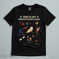 Cool Bird Lover Birdwatching Present Birdwatcher Birder Gift T-Shirt thumb 5