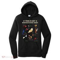 Cool Bird Lover Birdwatching Present Birdwatcher Birder Gift Women's Hoodie thumb 0