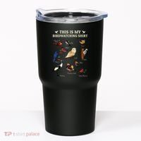 Cool Bird Lover Birdwatching Present Birdwatcher Birder Gift Tumbler thumb 0