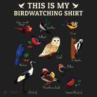 Cool Bird Lover Birdwatching Present Birdwatcher Birder Gift Tumbler thumb 3