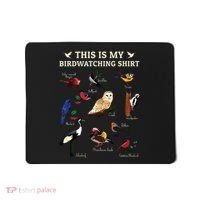 Cool Bird Lover Birdwatching Present Birdwatcher Birder Gift Mousepad thumb 0