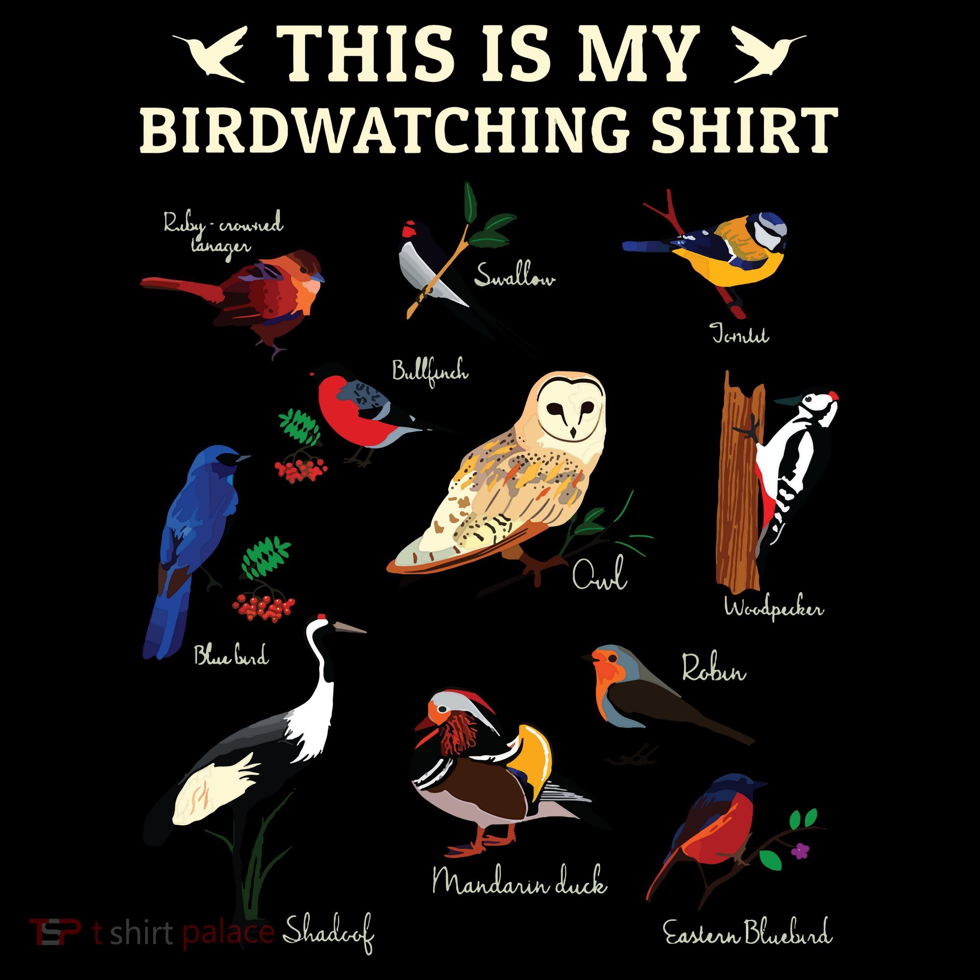 Cool Bird Lover Birdwatching Present Birdwatcher Birder Gift Ornament