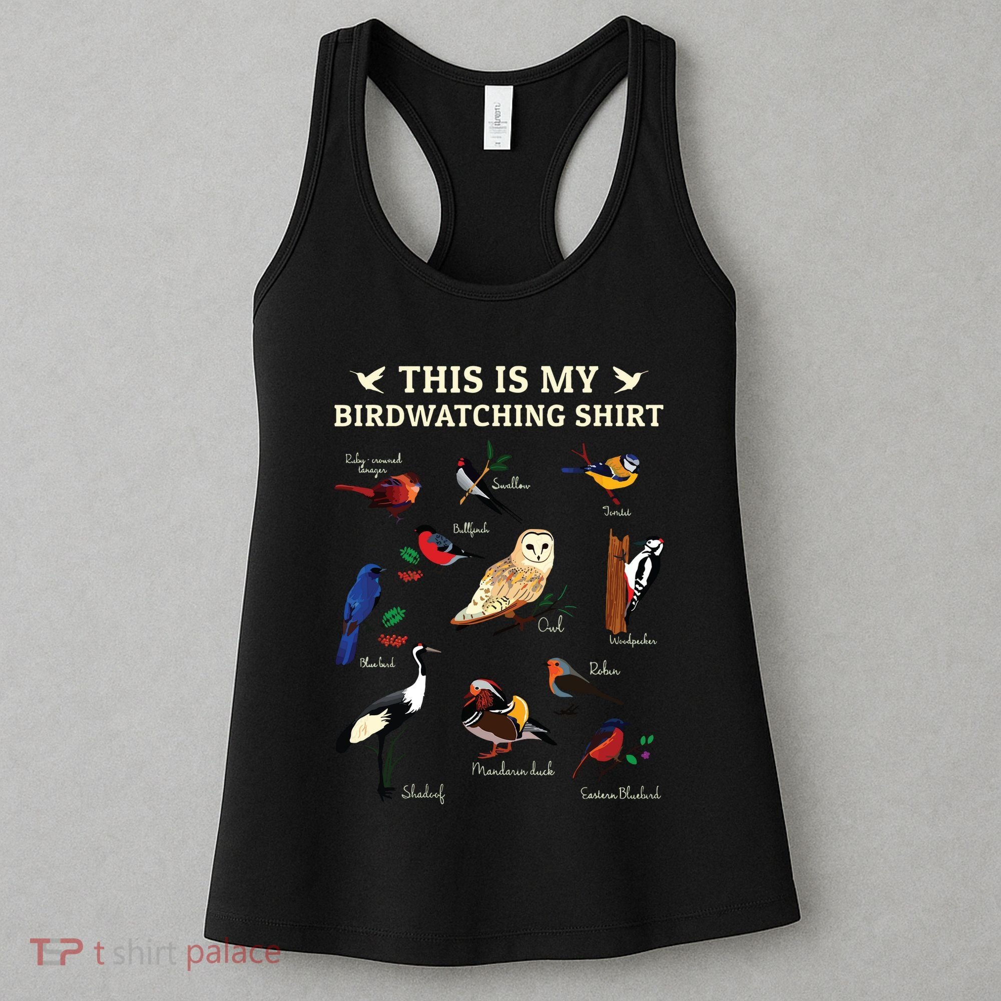 Cool Bird Lover Birdwatching Present Birdwatcher Birder Gift Women's Tank Top