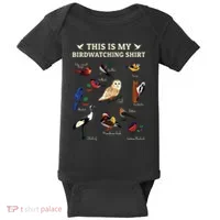 Cool Bird Lover Birdwatching Present Birdwatcher Birder Gift Baby Bodysuit thumb 0