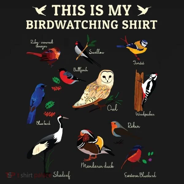 Cool Bird Lover Birdwatching Present Birdwatcher Birder Gift Toddler T-Shirt