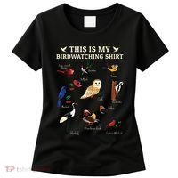 Cool Bird Lover Birdwatching Present Birdwatcher Birder Gift Women's T-Shirt thumb 0