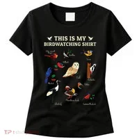 Cool Bird Lover Birdwatching Present Birdwatcher Birder Gift Women's T-Shirt thumb 0