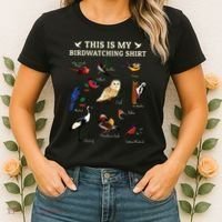Cool Bird Lover Birdwatching Present Birdwatcher Birder Gift Women's T-Shirt thumb 2