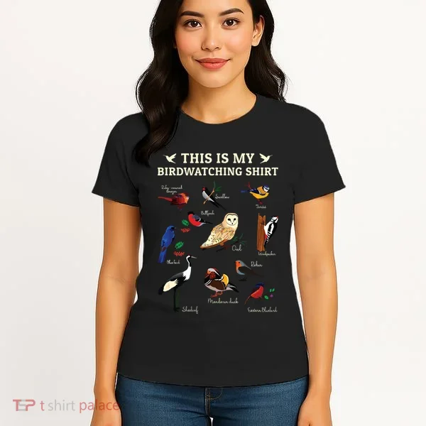Cool Bird Lover Birdwatching Present Birdwatcher Birder Gift Women's T-Shirt