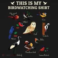 Cool Bird Lover Birdwatching Present Birdwatcher Birder Gift Women's T-Shirt thumb 6