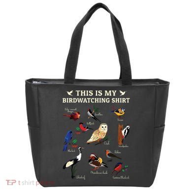Cool Bird Lover Birdwatching Present Birdwatcher Birder Gift Tote Bag