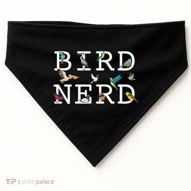 Cool Bird Lover Birdwatching Present Birdwatcher Birder Gift USA-Made Doggie Bandana