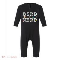 Cool Bird Lover Birdwatching Present Birdwatcher Birder Gift Infant Fleece One Piece thumb 0