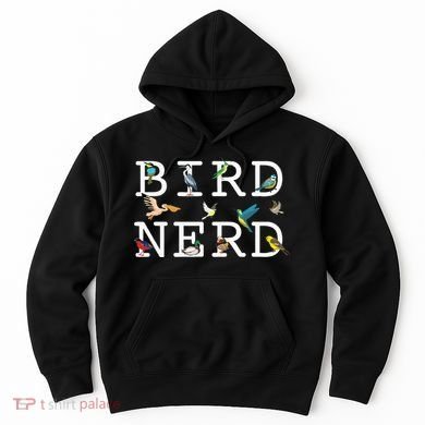 Cool Bird Lover Birdwatching Present Birdwatcher Birder Gift Hoodie