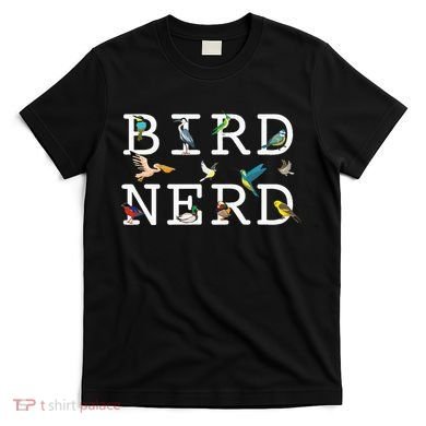 Cool Bird Lover Birdwatching Present Birdwatcher Birder Gift T-Shirt